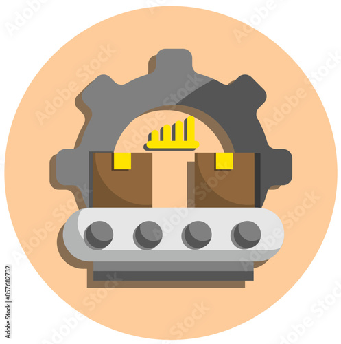 Lean Manufacturing Icon