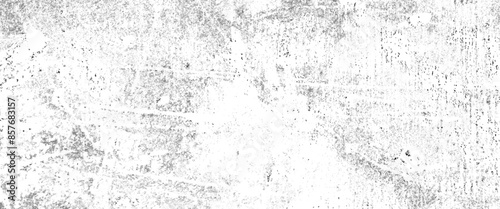 Obraz na płótnie Vector wall distressed texture background, grunge concrete overlay texture. w salonie