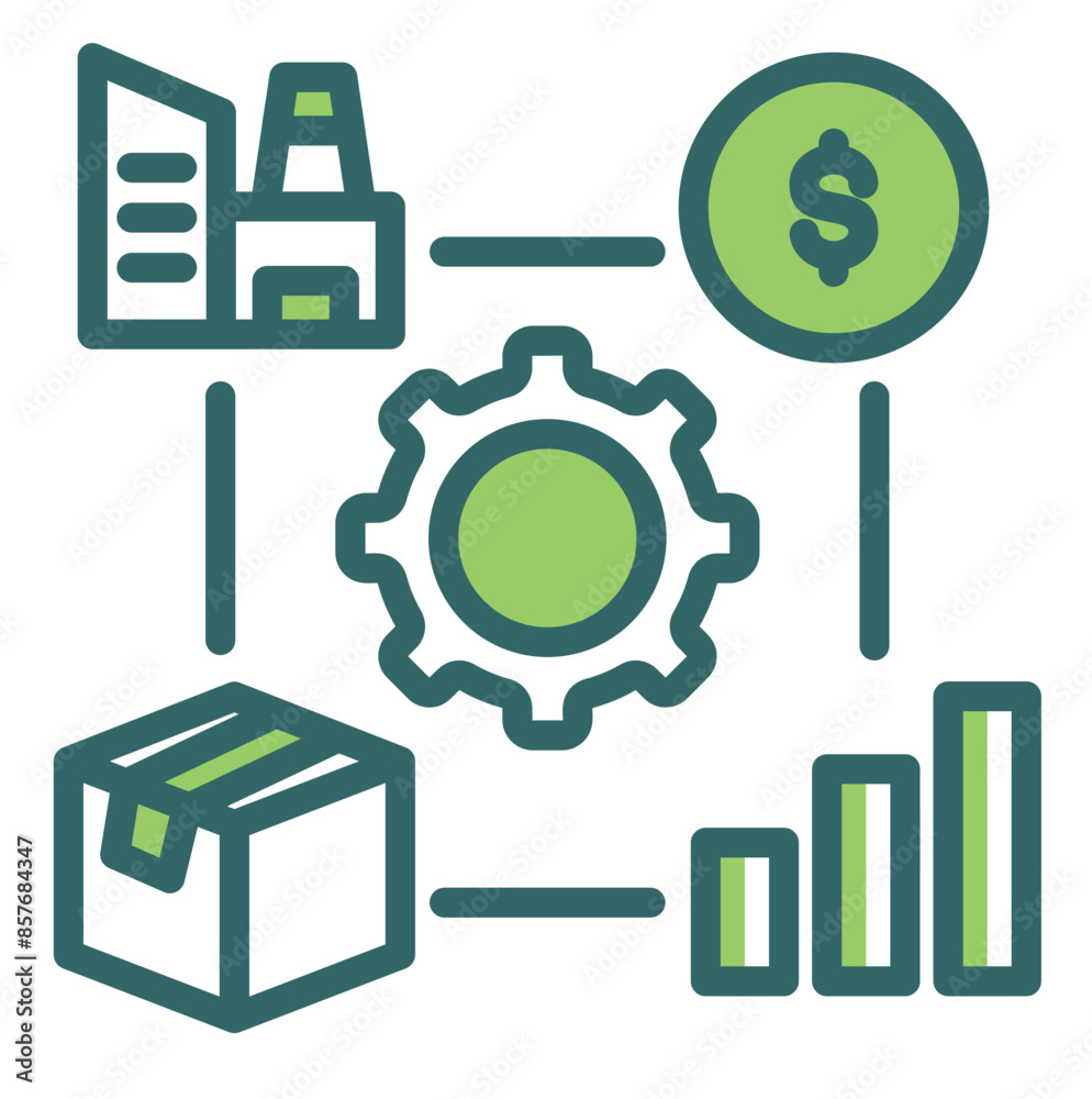Lean Enterprise Icon Lean Enterprise Icon