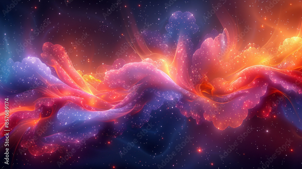 An elegant abstract background evoking strength, grace, and mystery with perfect composition.generative ai An elegant abstract background evoking strength, grace, and mystery with perfect composition.generative ai