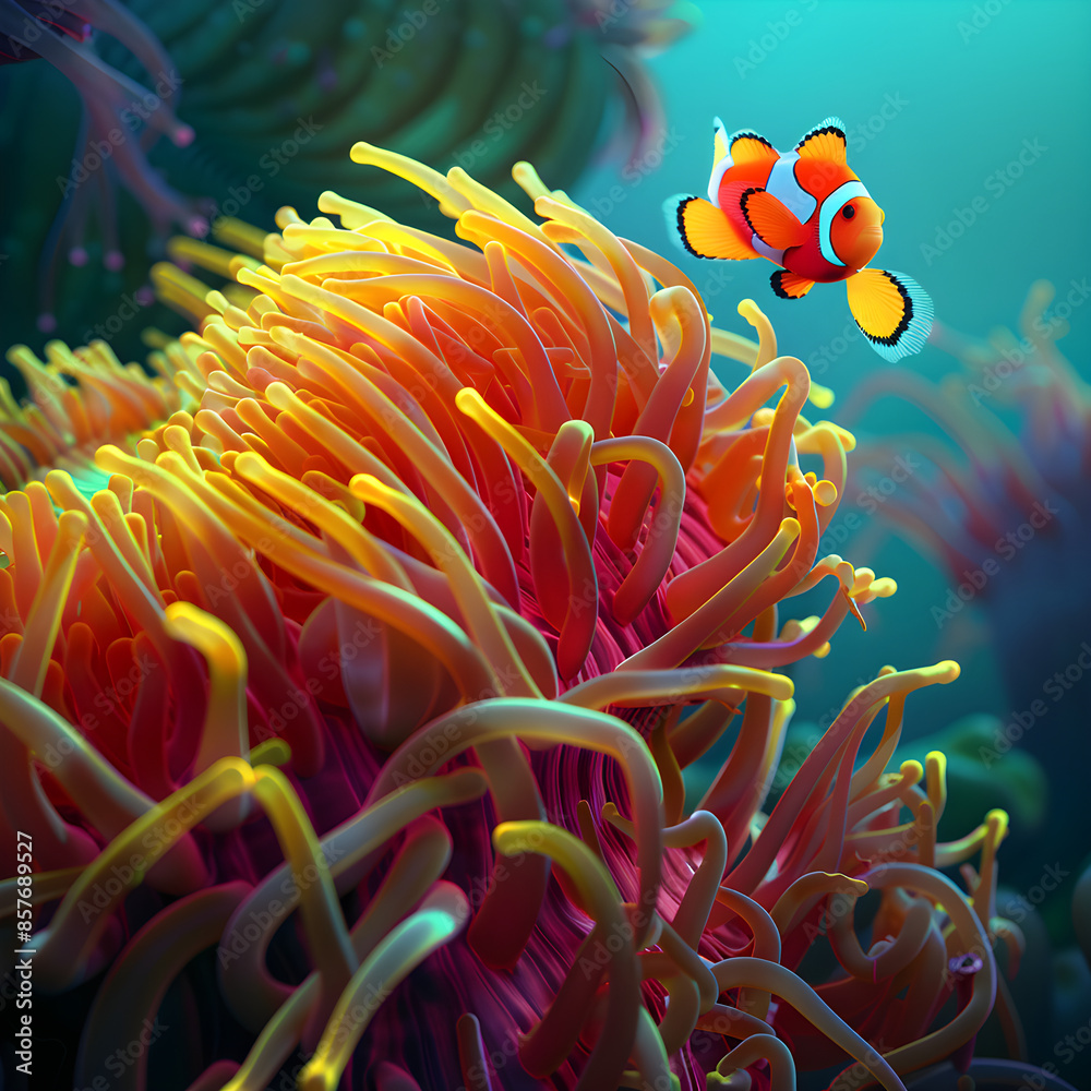 Mutualistic Symbiosis: The Harmonious Collaboration between Clownfish and Sea Anemone Mutualistic Symbiosis: The Harmonious Collaboration between Clownfish and Sea Anemone