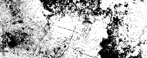 Wallpaper Mural Scratched and cracked grunge texture background, Dust overlay distress grungy effect, vector Torontodigital.ca