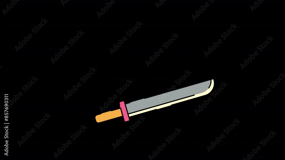 Cute Sword Toys for Kids Motion Graphic Video HD Alpha Channel Cute Sword Toys for Kids Motion Graphic Video HD Alpha Channel