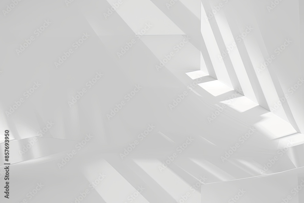 White Minimalist Abstract Background created with Generative AI White Minimalist Abstract Background created with Generative AI