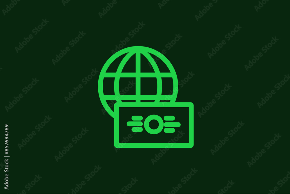 international transfers illustration in flat style design. Vector illustration. Green color version.
international transfers illustration in flat style design. Vector illustration. Green color version.