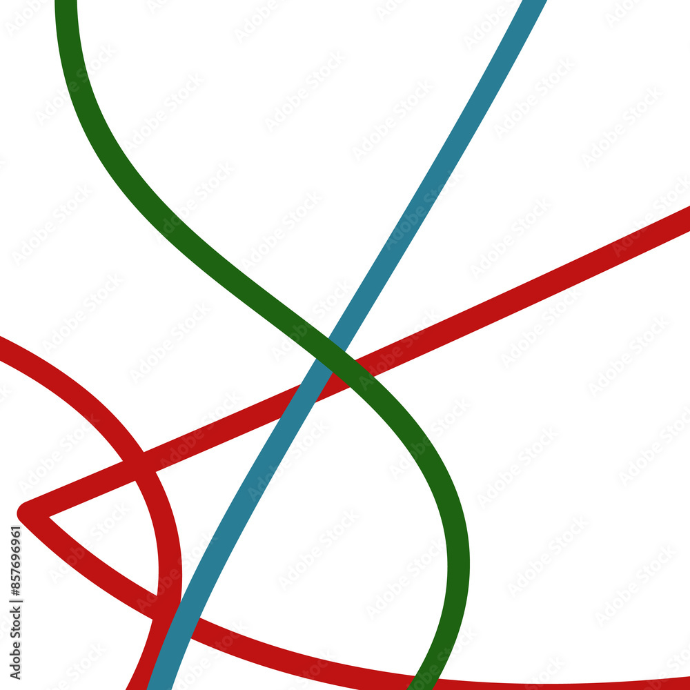 Green red blue abstract lines grid backdrop 