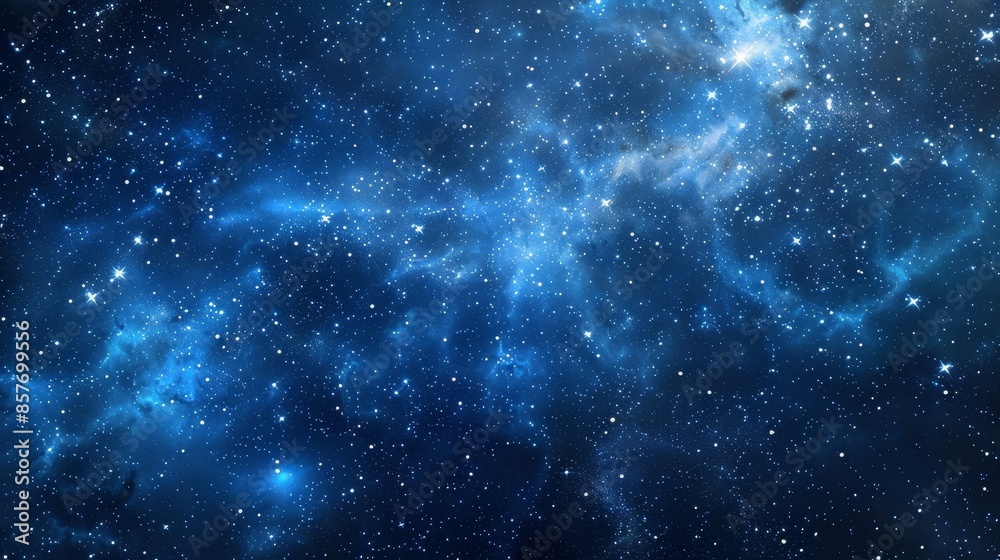 Fototapeta premium Mesmerizing celestial tapestry adorned on a three-dimensional textured wall