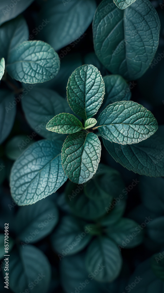some leaves in dark background,generative ai some leaves in dark background,generative ai