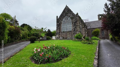 Ireland epic Locations entrance to Saint Marys Church Youghal Cork,oldest church in ireland in use today, and historic visitor attraction photo
