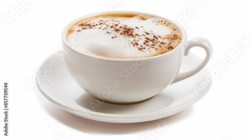 A Cup of Cappuccino with Cinnamon