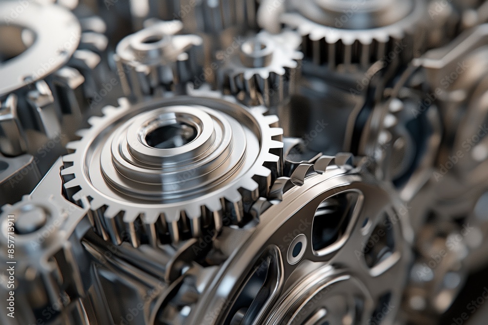 mechanism gears machine in realistic 3d by generative ai mechanism gears machine in realistic 3d by generative ai