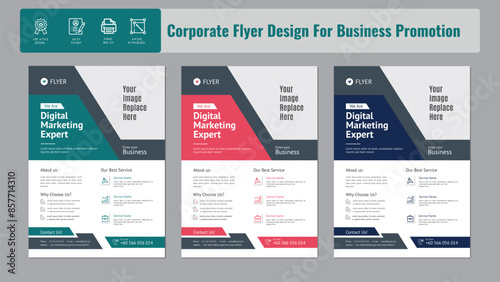 Creative Corporate Flyer Layout