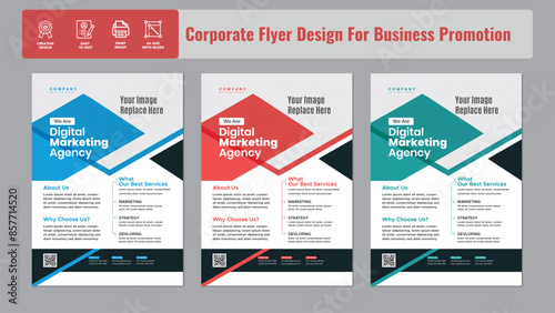 Creative Corporate Flyer Layout