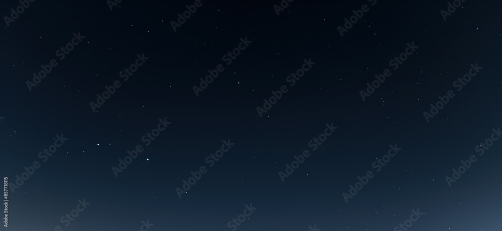 Naklejka premium night sky with stars