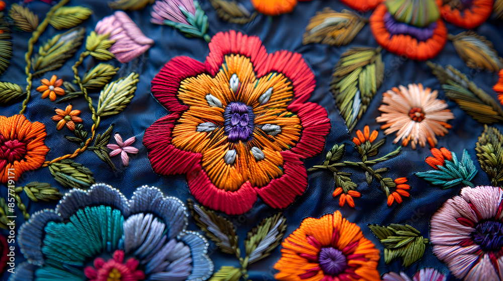 Modern Ethnic Folk Embroidery, Traditional Embroidery, Needlework, Stitching, Patterns. Modern Ethnic Folk Embroidery, Traditional Embroidery, Needlework, Stitching, Patterns.