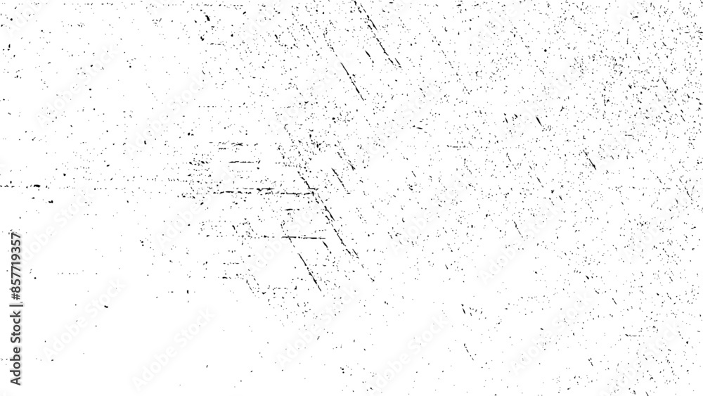 Dark grainy texture on white background. Dust overlay textured. Grain noise particles. Grainy dust concept image. Distressed black texture. Vector illustration.