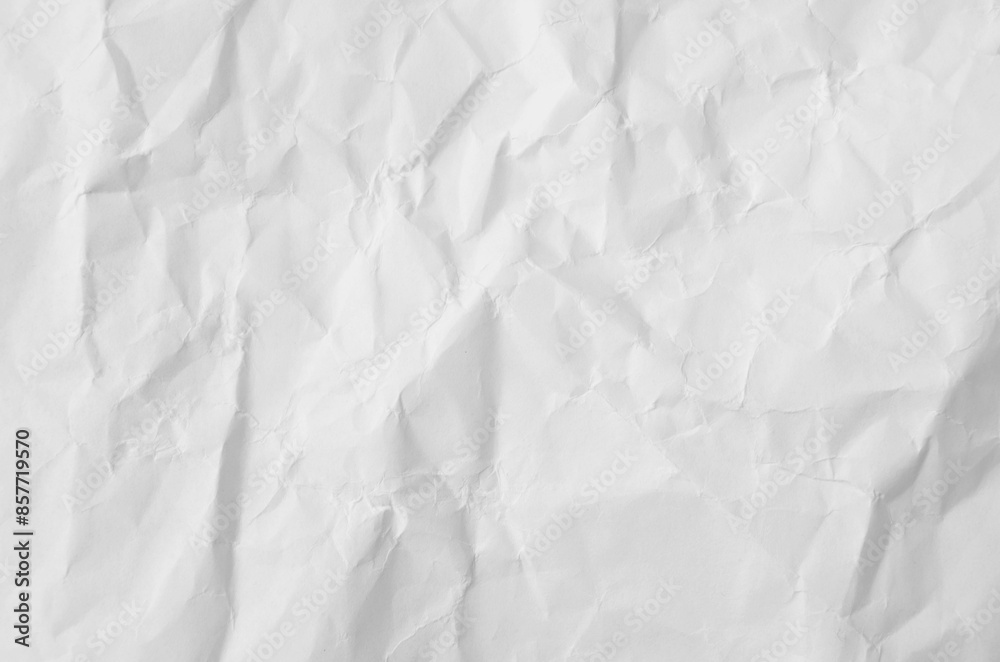 Fototapeta premium crumpled white paper