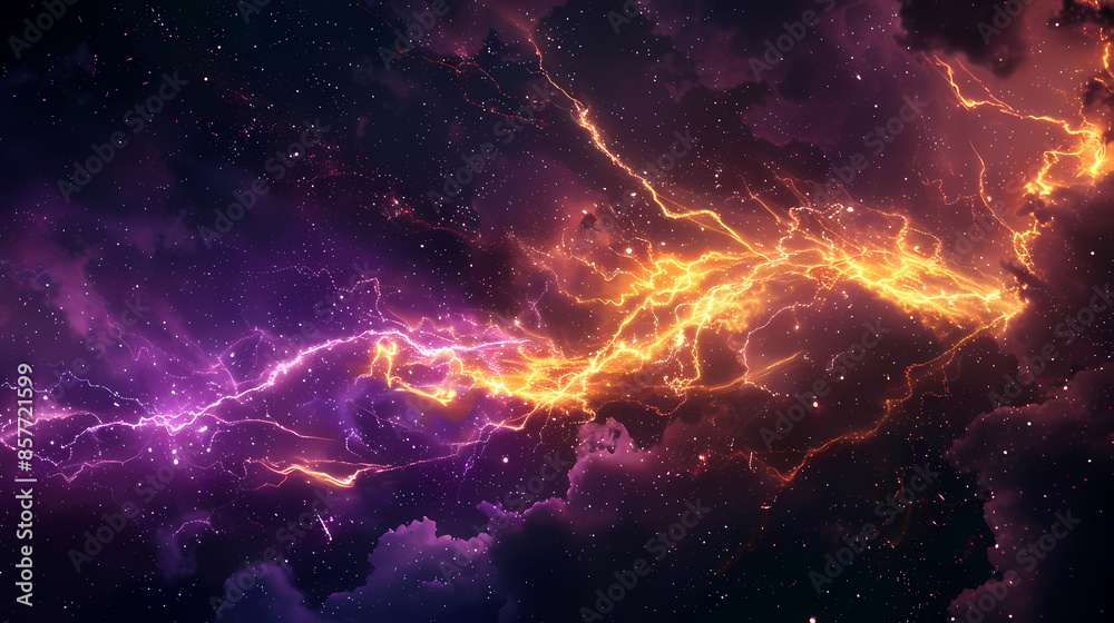 Abstract lightning background Abstract lightning background