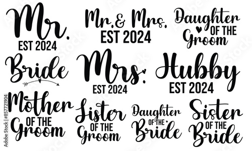 Wedding SVG Bundle