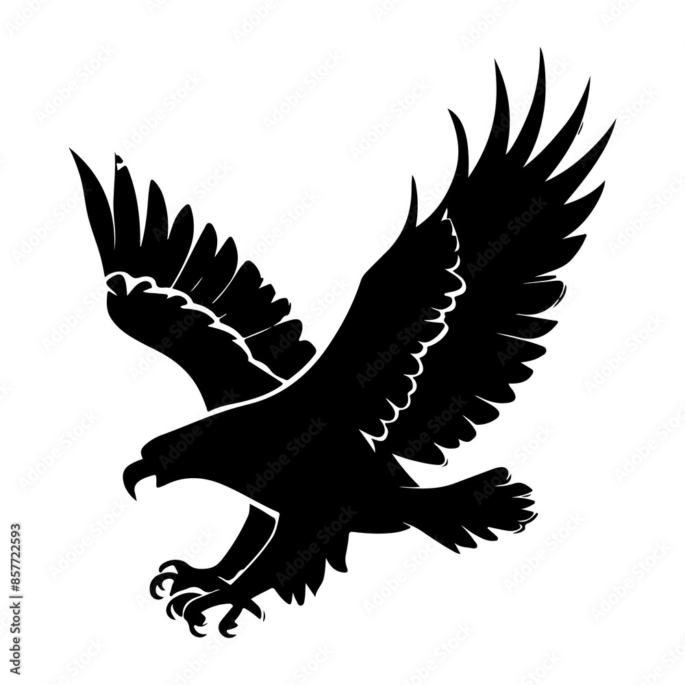 Obraz premium Bird Silhouette 