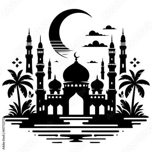 mosque Silhouette 