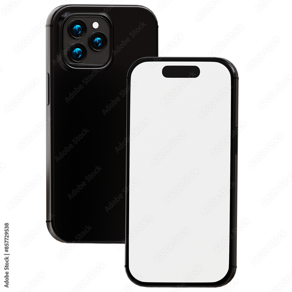 Phone Front and Back View Phone Front and Back View