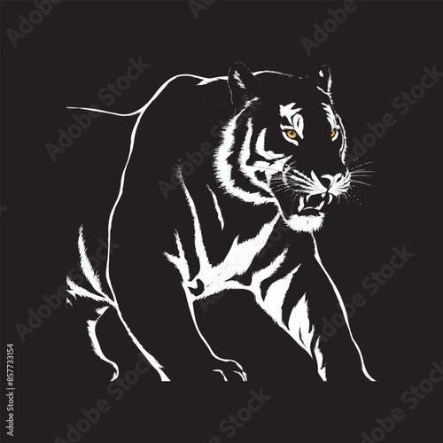 vector tiger