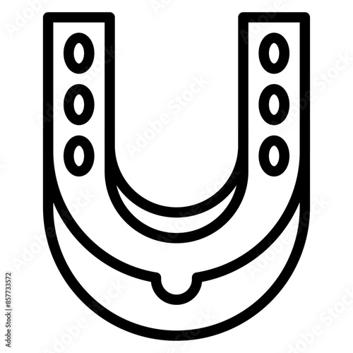 Mouthguardt icon vector image. Can be used for Sport Equipment.