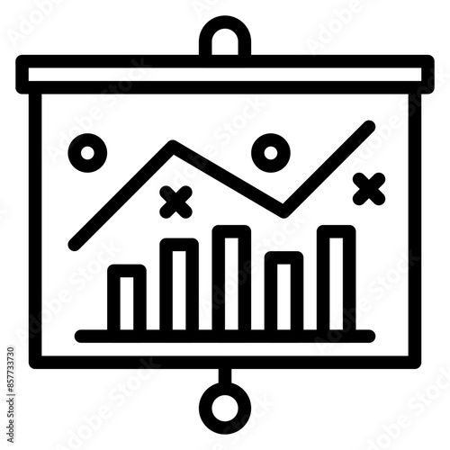 Business Strategy icon vector image. Can be used for Business Performance.