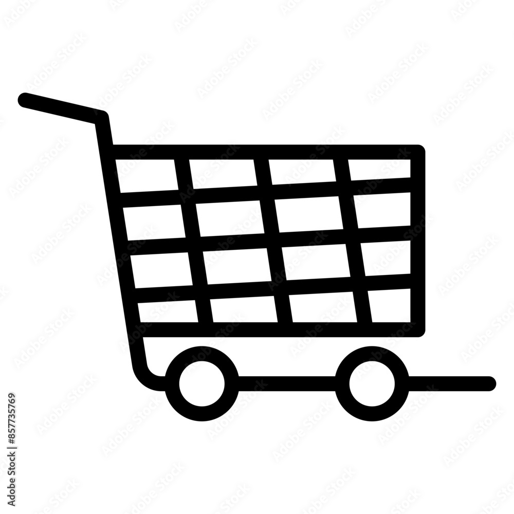 Shipping Cart icon vector image. Can be used for Order Fulfilment. Shipping Cart icon vector image. Can be used for Order Fulfilment.
