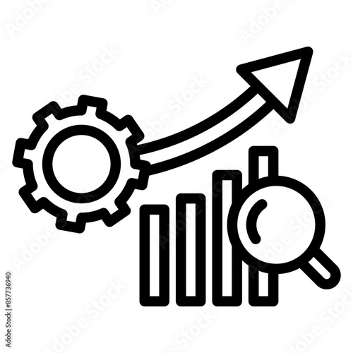 Research Experience icon vector image. Can be used for Curriculum Vitae.