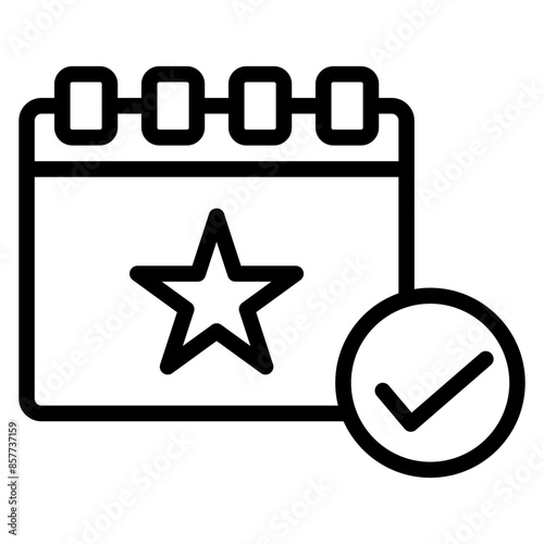 Event Planning icon vector image. Can be used for Professional Services.