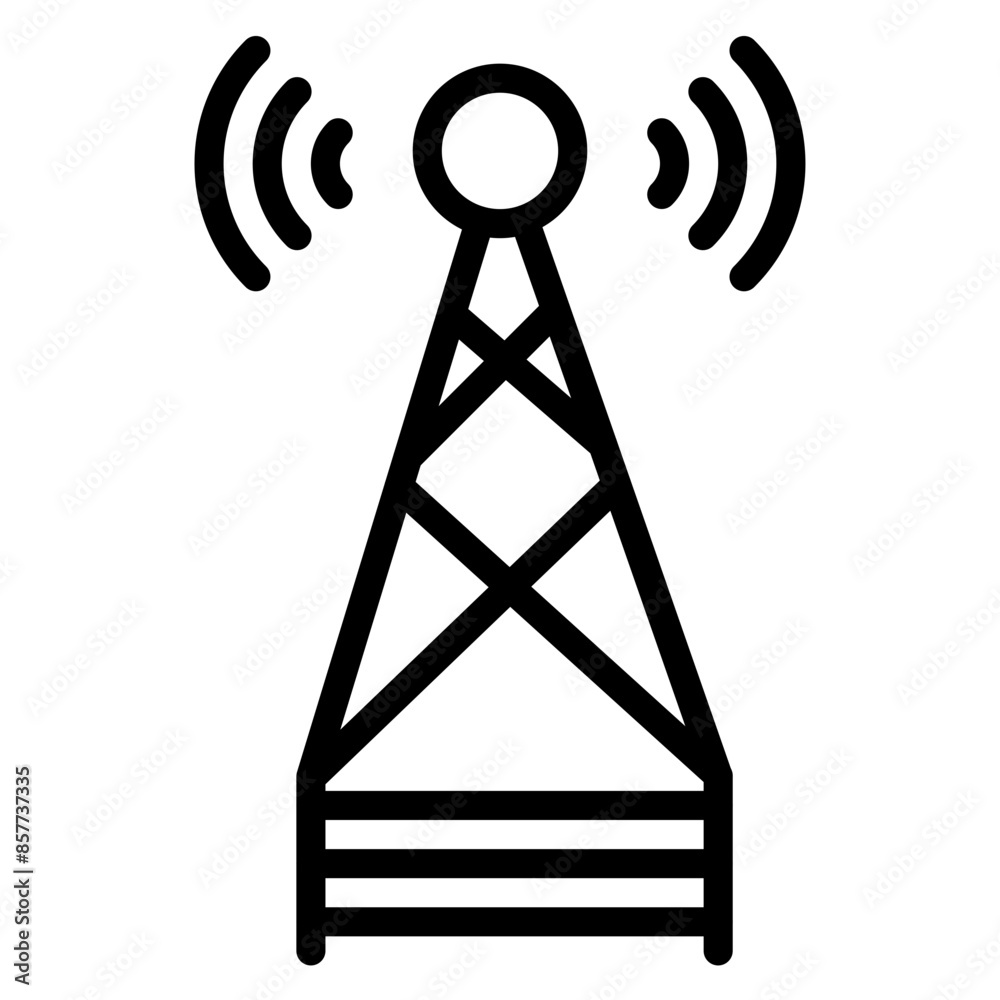 Telecommunications icon vector image. Can be used for Professional Services. Telecommunications icon vector image. Can be used for Professional Services.