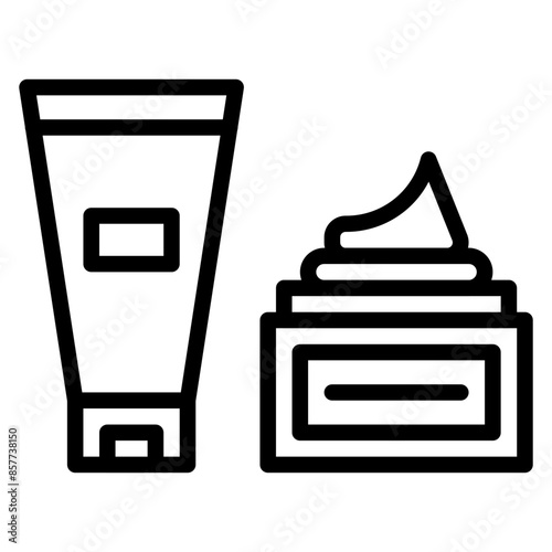 Gel icon vector image. Can be used for Sun Protection.