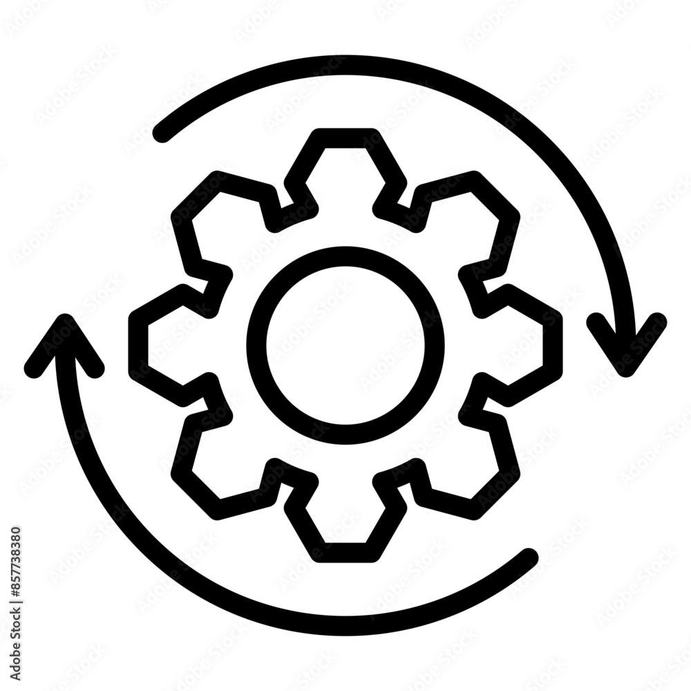 Change Management icon vector image. Can be used for Organization. Change Management icon vector image. Can be used for Organization.