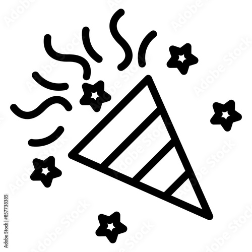 Celebrations icon vector image. Can be used for Organization.