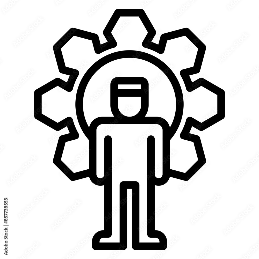 Responsibility icon vector image. Can be used for Organization. Responsibility icon vector image. Can be used for Organization.