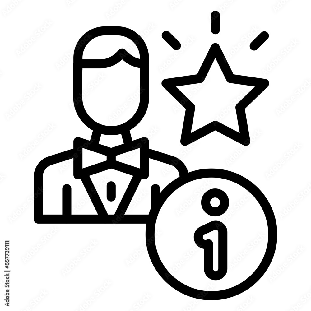 Information icon vector image. Can be used for Thought Leadership. Information icon vector image. Can be used for Thought Leadership.