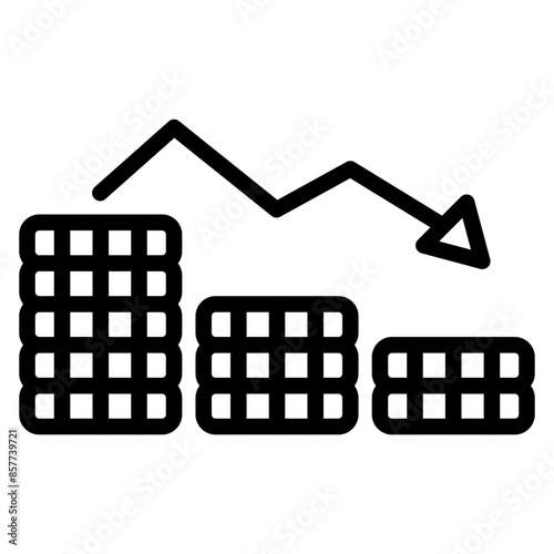 Crisis icon vector image. Can be used for Business Disruption.