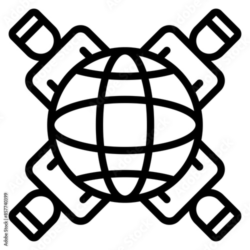 Diversity icon vector image. Can be used for Social Justice.