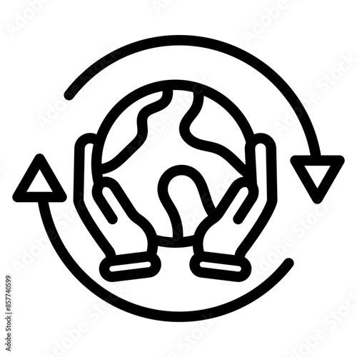 Social Change icon vector image. Can be used for Social Justice.
