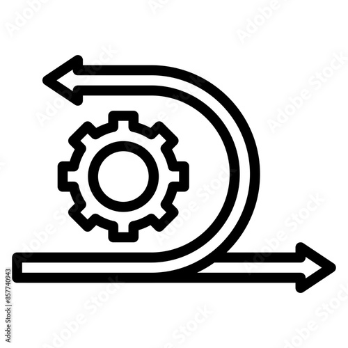 Agility icon vector image. Can be used for Digital Disruption.