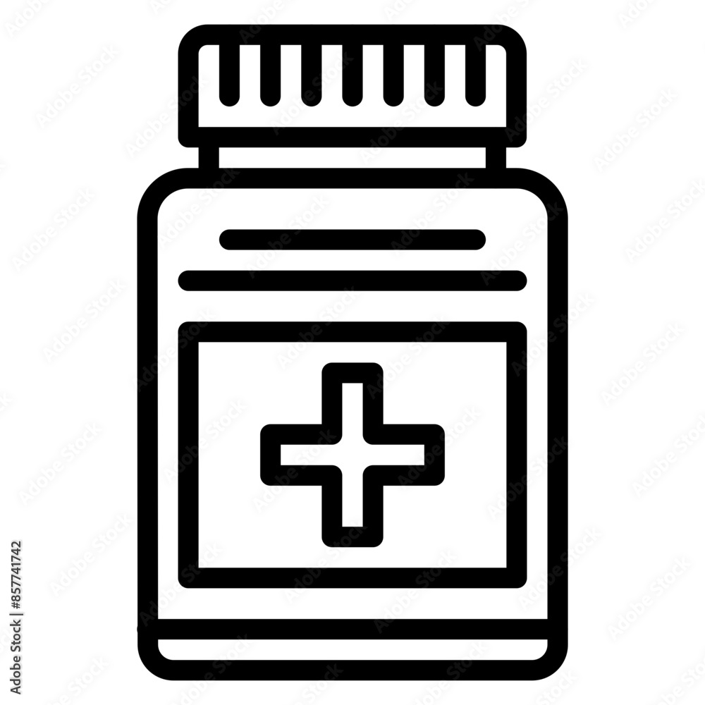 Obraz premium Medication icon vector image. Can be used for ADHD.