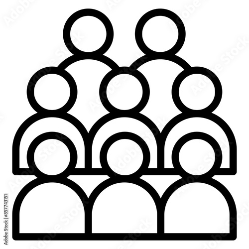 Community icon vector image. Can be used for Social Relationship.