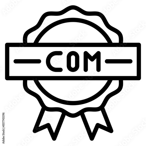 Compliance Badge icon vector image. Can be used for Compilance and Regulation.