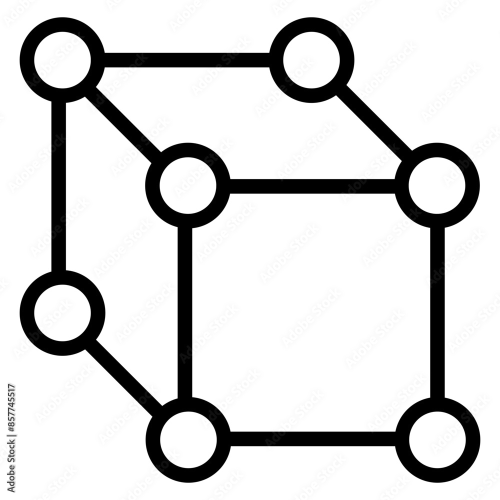 Model icon vector image. Can be used for Data Science. Model icon vector image. Can be used for Data Science.