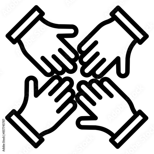 Diversity icon vector image. Can be used for Data Science.
