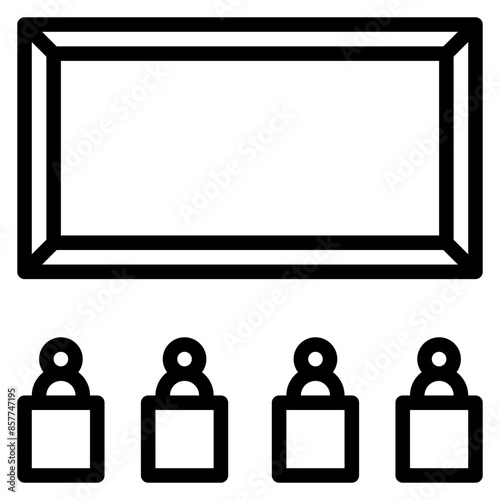 Film Buff icon vector image. Can be used for Urban Tribes.