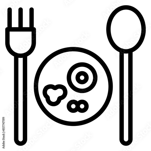 Foodie icon vector image. Can be used for Urban Tribes.