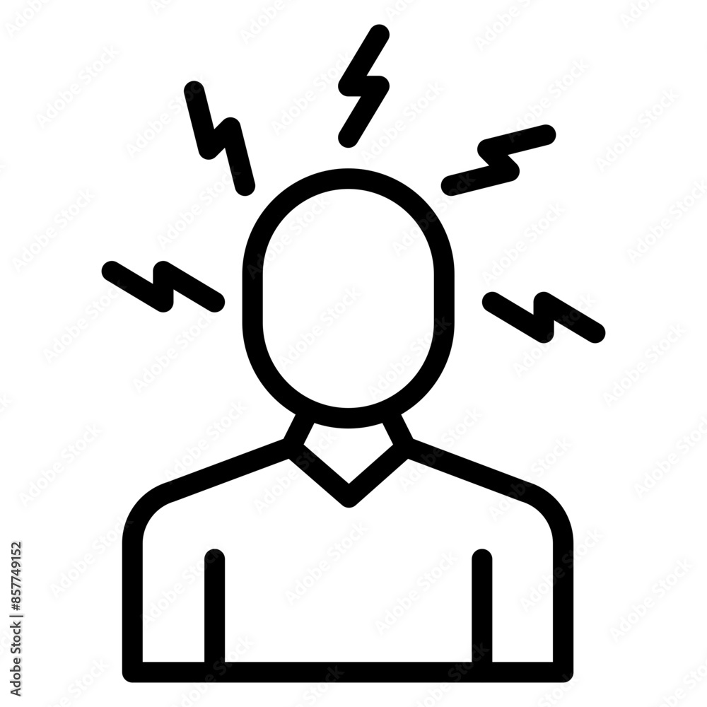 Strain icon vector image. Can be used for Body Ache. Strain icon vector image. Can be used for Body Ache.